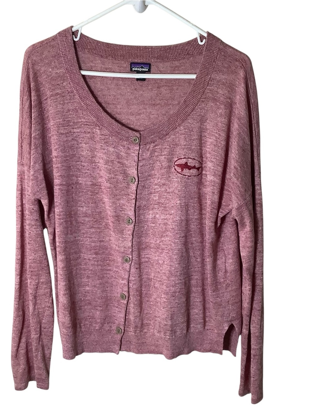 Patagonia 100% Linen Button-Down Cardigan